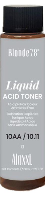 Aloxxi Blonde78 Liquid Acid Toner 10AA