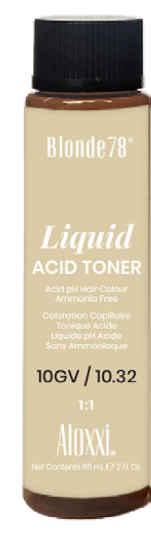 Aloxxi Blonde78 Liquid Acid Toner 10GV