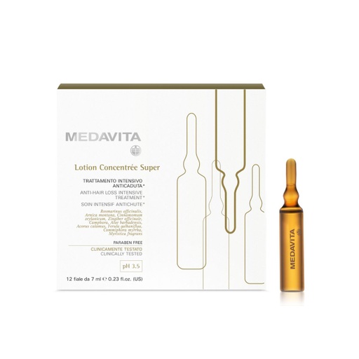 [01105] Medavita Lotion Concentrée Anti-Hairloss Intensive Treatment Super Ampoules  12st.