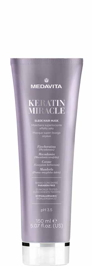 Medavita Keratin Miracle Sleek Hair Mask