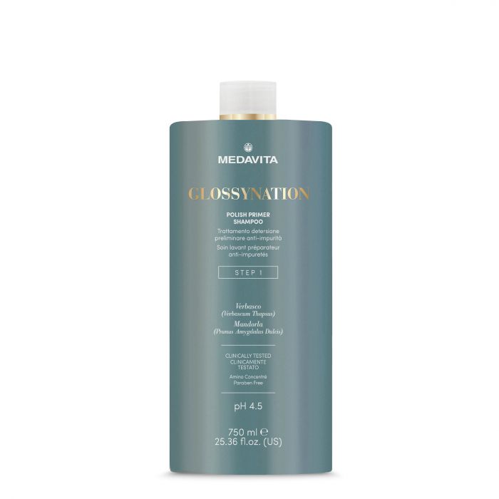 Medavita Glossynation Polish Primer Shampoo 750ml