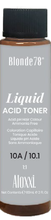 Aloxxi Blonde78 Liquid Acid Toner 10A