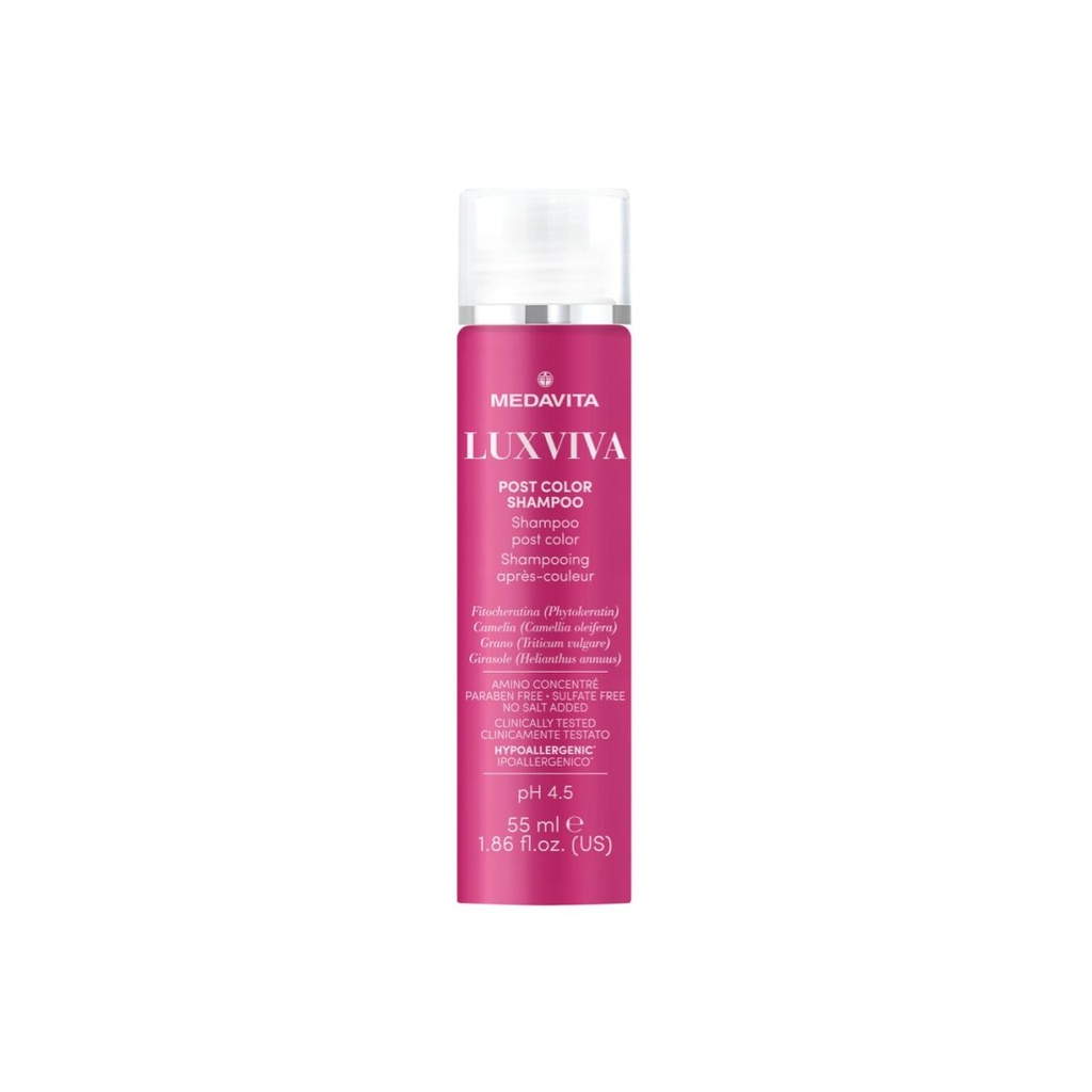 Medavita Luxviva Post Color Acidifying Shampoo