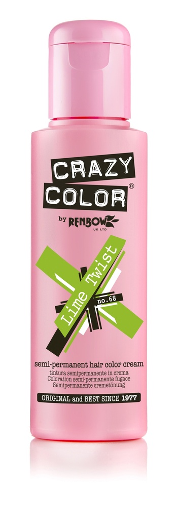 Crazy Color 68 Lime Twist