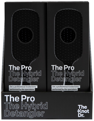 [KNOT-KDP400] The Knot Dr. Pro Box 4 haarborstels met display
