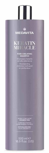 [02434] Medavita Keratin Miracle Pure Chelating Shampoo 500ml