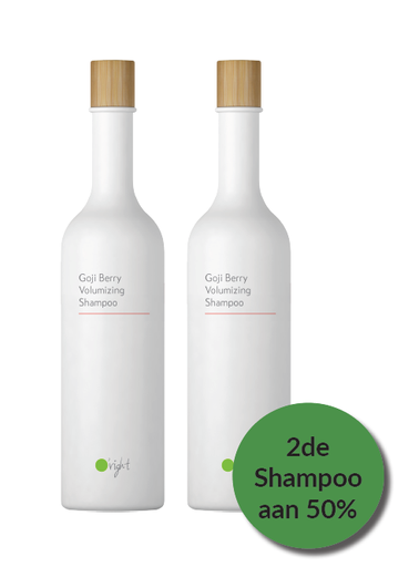 Promo: O'right Goji Berry Shampoo 400ml: 2e Fles Aan Halve Prijs