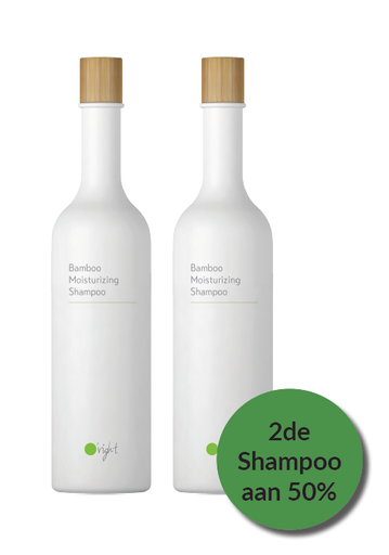 Promo: O'right Bamboo Shampoo 400ml  2e Fles Aan Halve Prijs