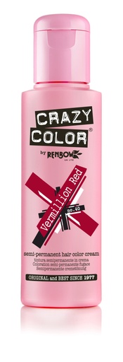 [002230] Crazy Color 40 Vermillion Red
