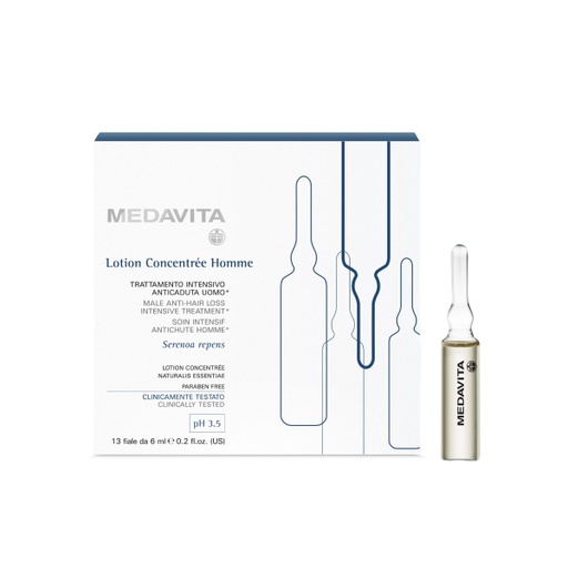 [01110] Medavita Lotion Concentrée Homme Anti-Hair loss Intensive Treatment Ampoules 13st.