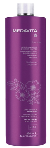 Medavita Luxviva Silver Anti-yellow Shampoo